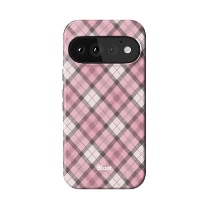 Pink Plaid Pixel Case - Blunt Cases