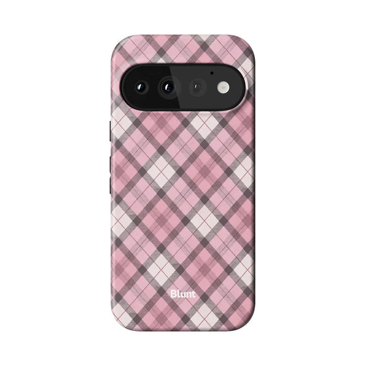 Pink Plaid Pixel Case - Blunt Cases