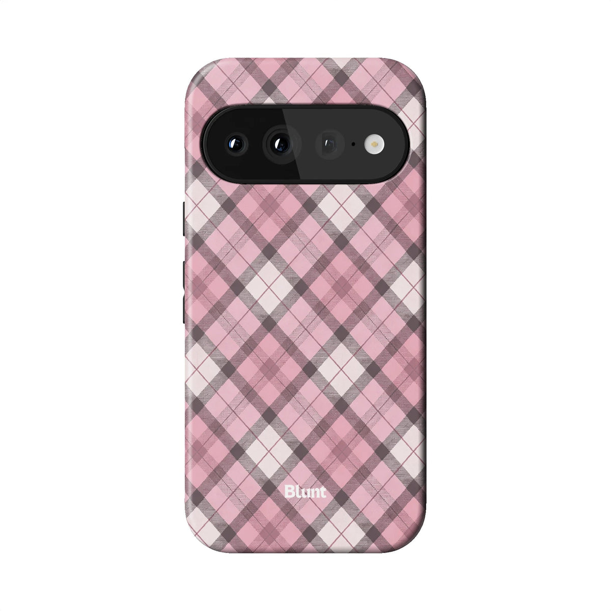 Pink Plaid Pixel Case - Blunt Cases