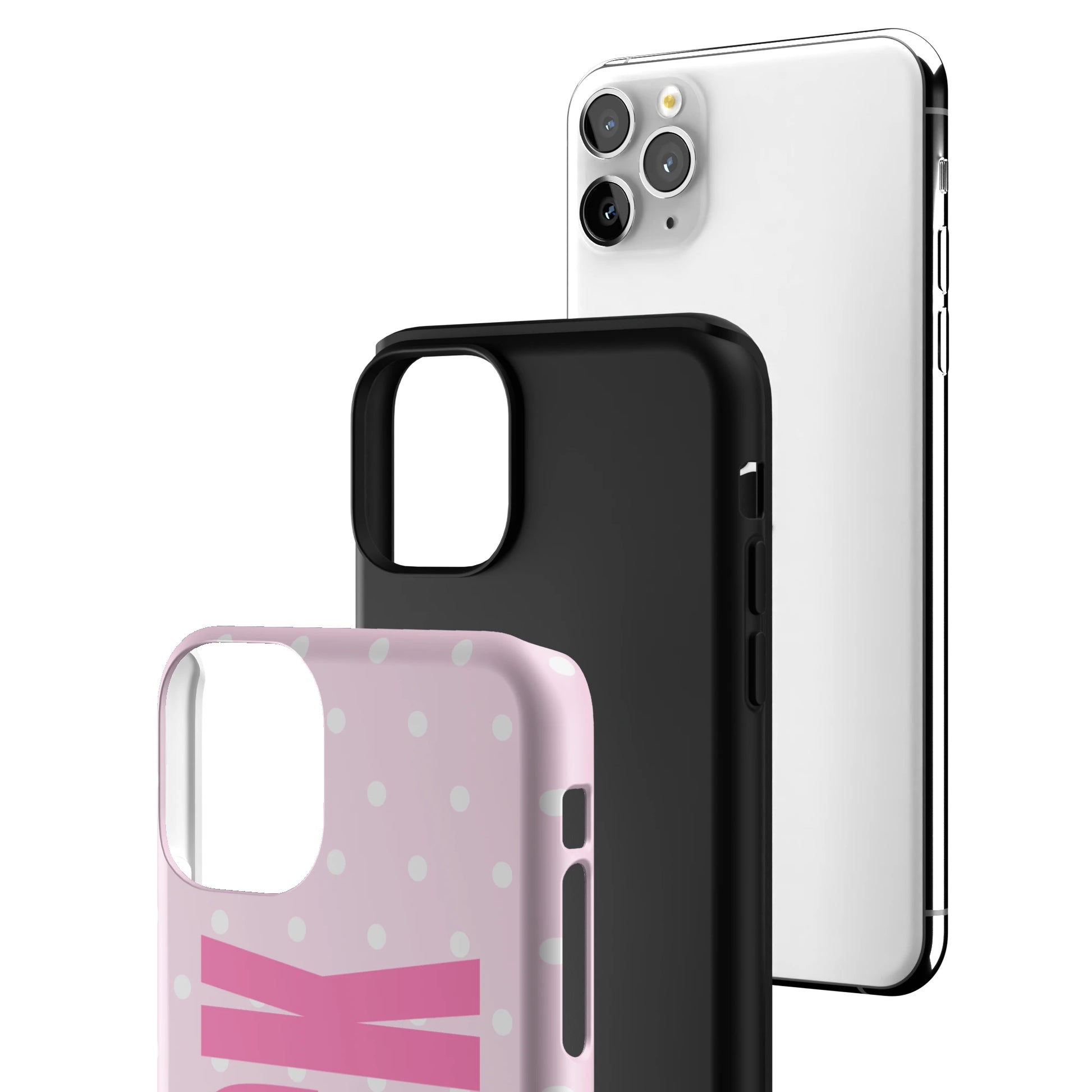 Pink Polka Riot iPhone Case gallery - Iphone_11_Pro_Max_3