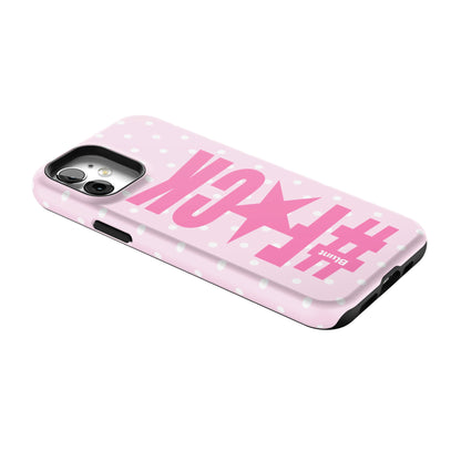 Pink Polka Riot iPhone Case gallery - Iphone_12_Iphone_2