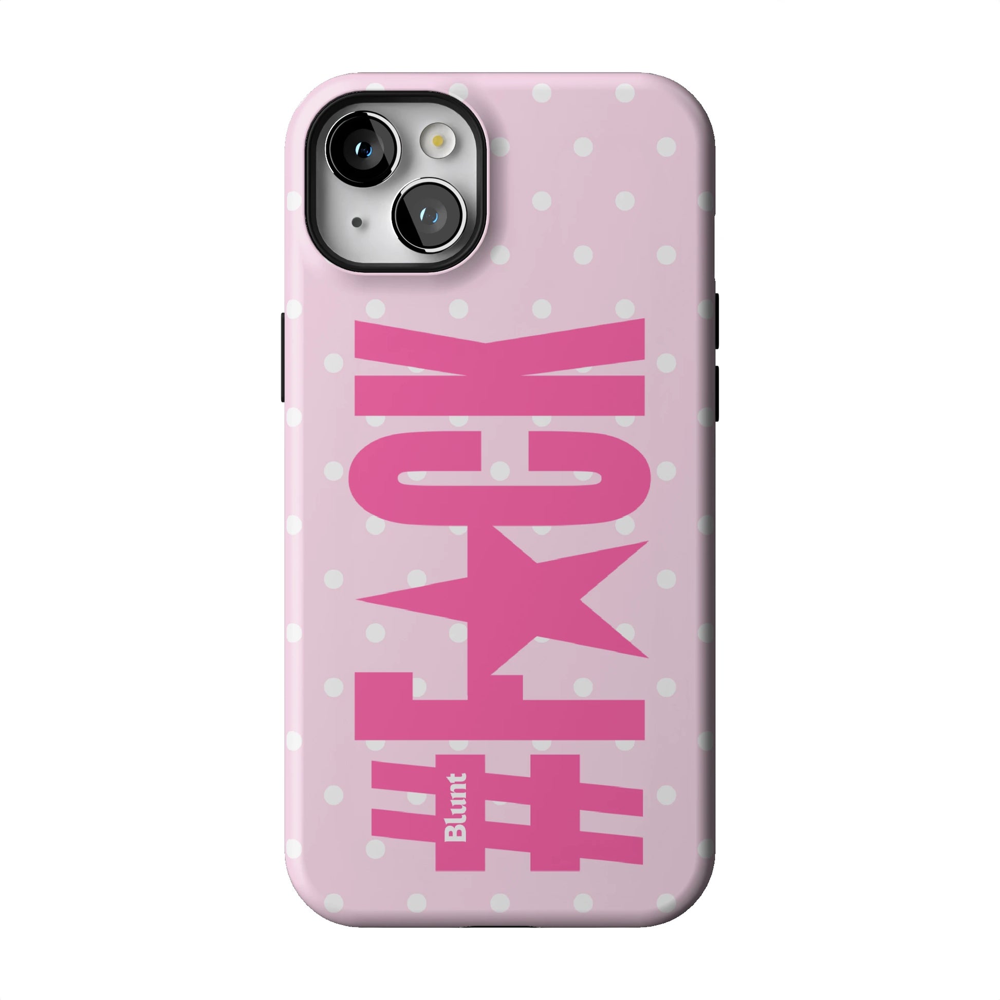 Pink Polka Riot iPhone Case gallery - Iphone_14_Mini_Air_Plus_1