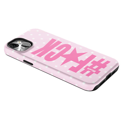 Pink Polka Riot iPhone Case gallery - Iphone_14_Mini_Air_Plus_2