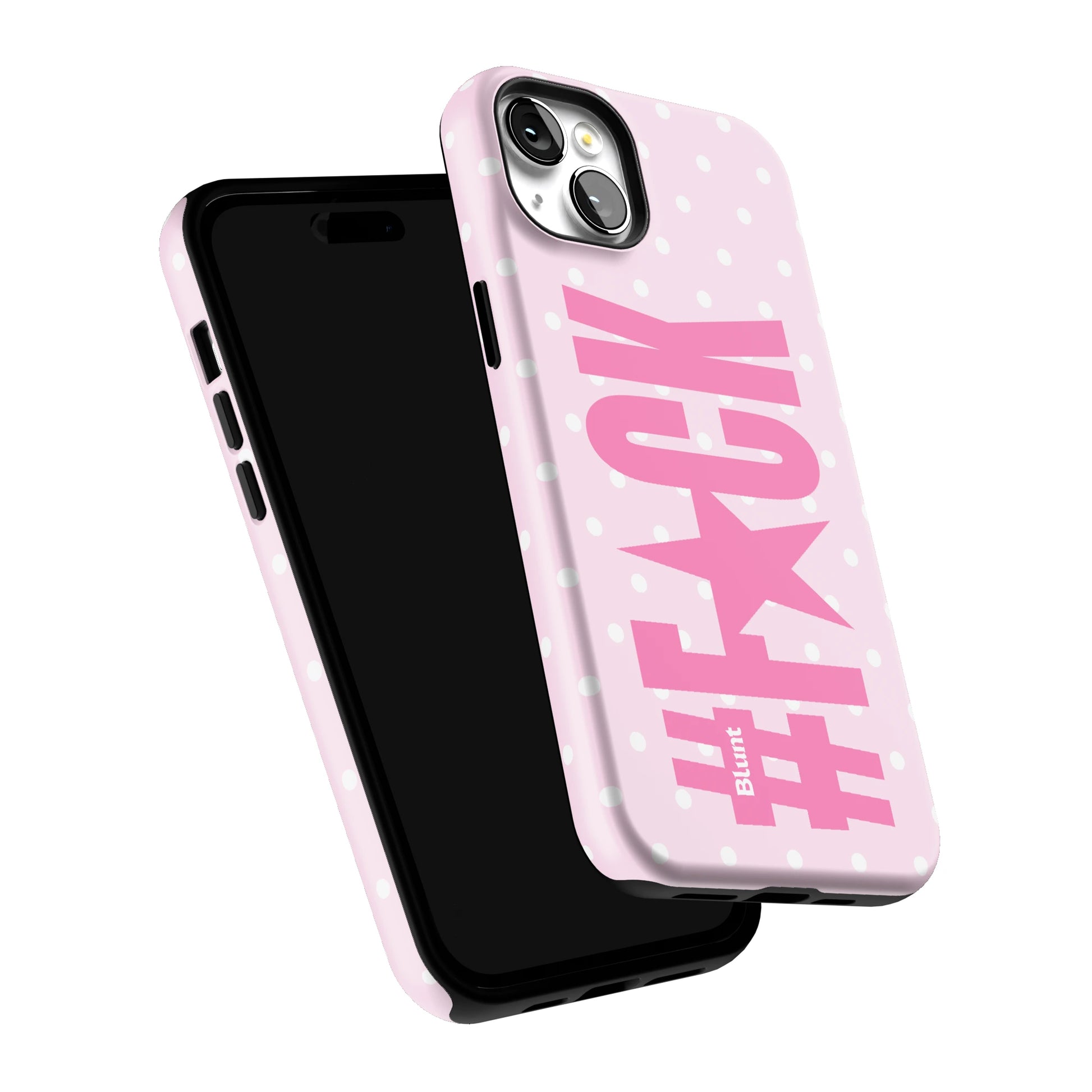 Pink Polka Riot iPhone Case gallery - Iphone_14_Mini_Air_Plus_6