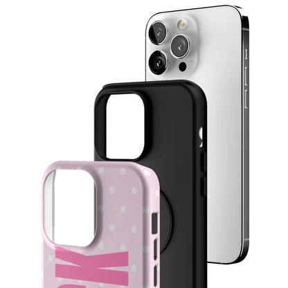 Pink Polka Riot iPhone Case gallery - Iphone_14_Pro_Max_3