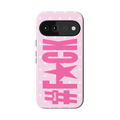 Pink Polka Riot Pixel Case - Blunt Cases