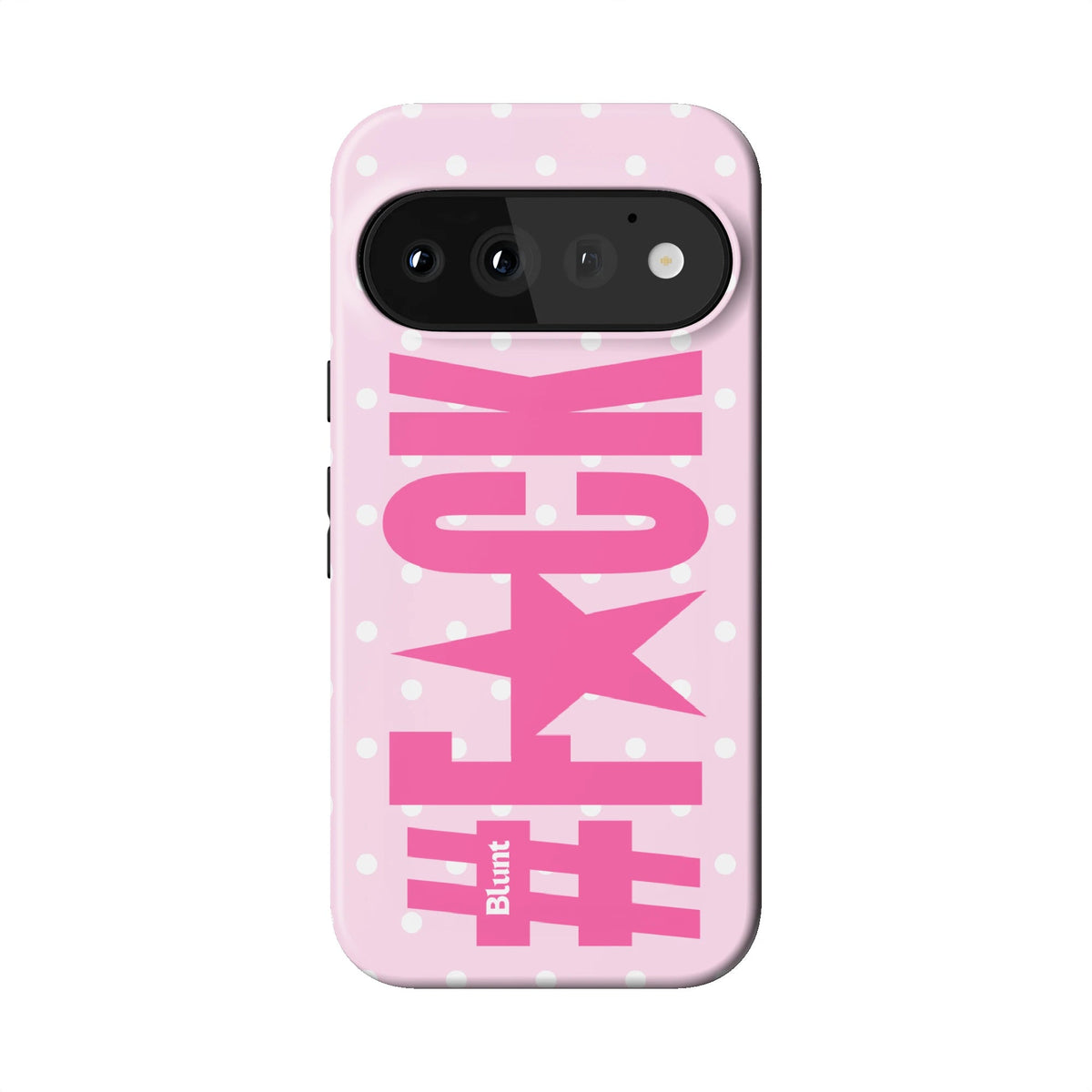 Pink Polka Riot Pixel Case - Blunt Cases