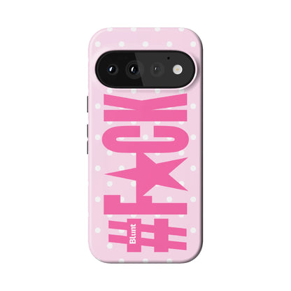 Pink Polka Riot Pixel Case - Blunt Cases