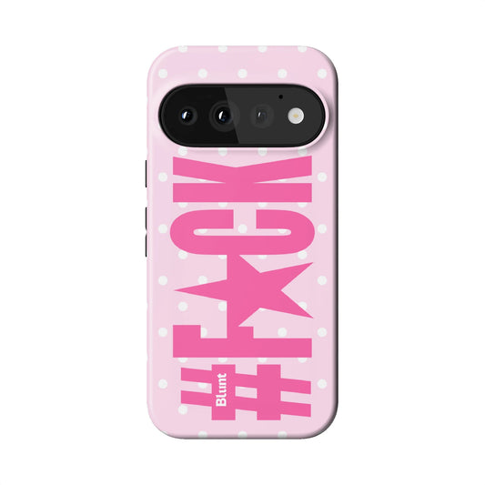 Pink Polka Riot Pixel Case - Blunt Cases