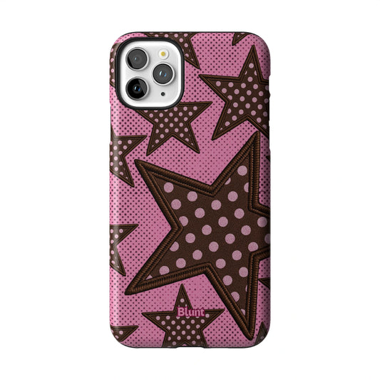 Pink Polka Star iPhone Case gallery - Iphone_11_Pro_Max_1