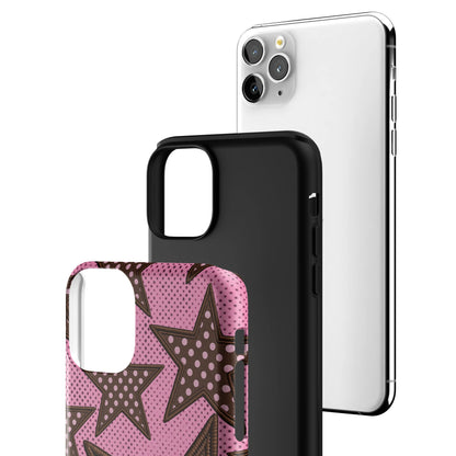 Pink Polka Star iPhone Case gallery - Iphone_11_Pro_Max_3