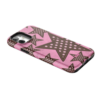 Pink Polka Star iPhone Case gallery - Iphone_12_Iphone_2