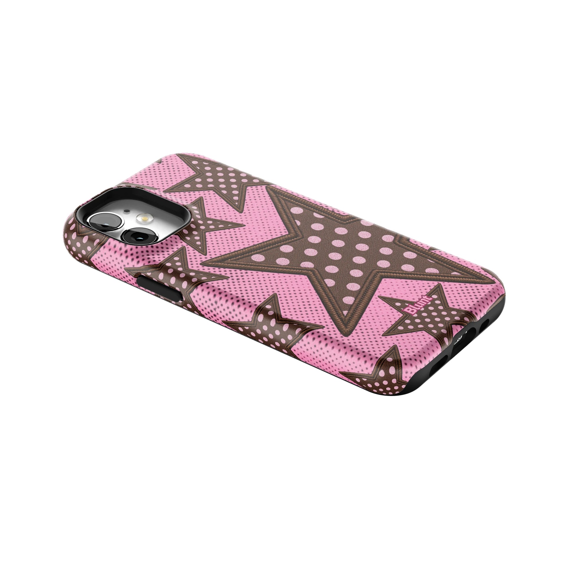 Pink Polka Star iPhone Case gallery - Iphone_12_Mini_Air_Plus_2