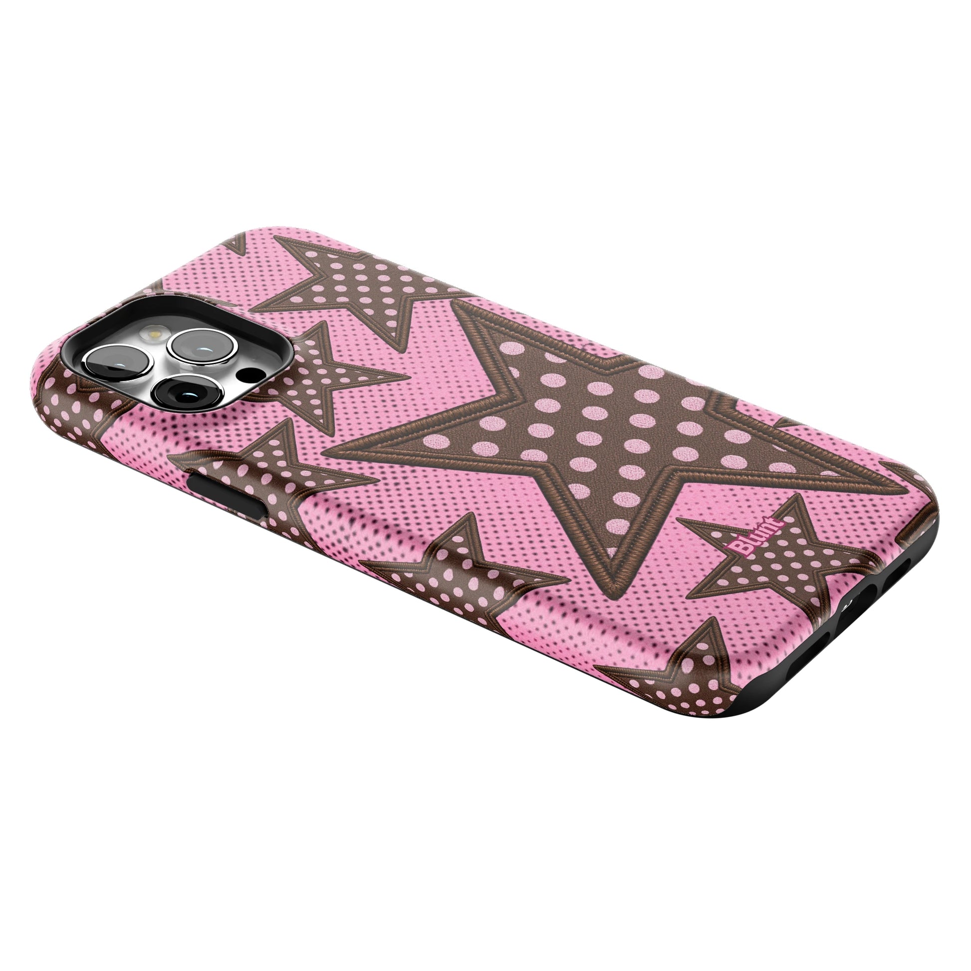 Pink Polka Star iPhone Case gallery - Iphone_12_Pro_Max_2