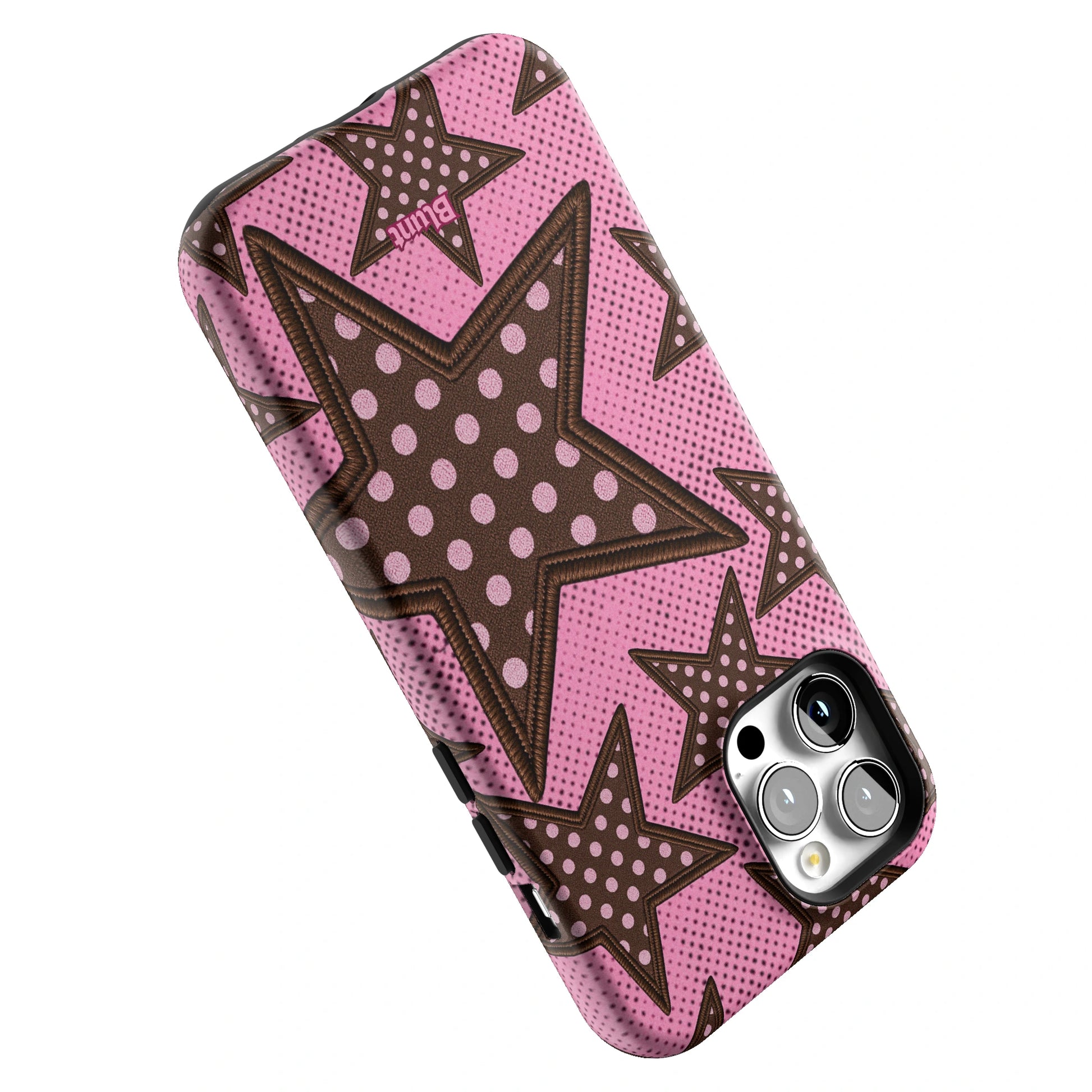 Pink Polka Star iPhone Case gallery - Iphone_12_Pro_Max_5