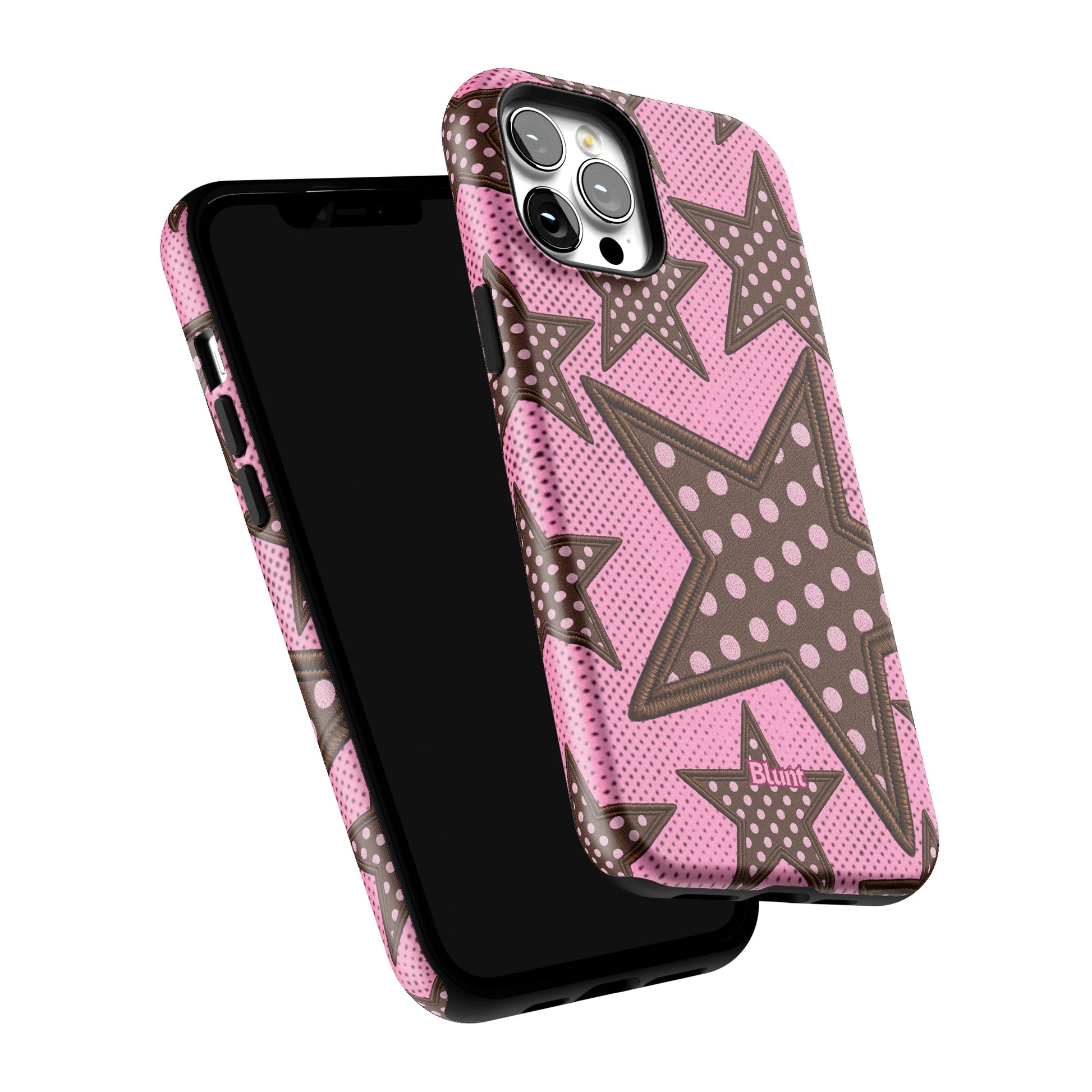 Pink Polka Star iPhone Case gallery - Iphone_12_Pro_Max_6