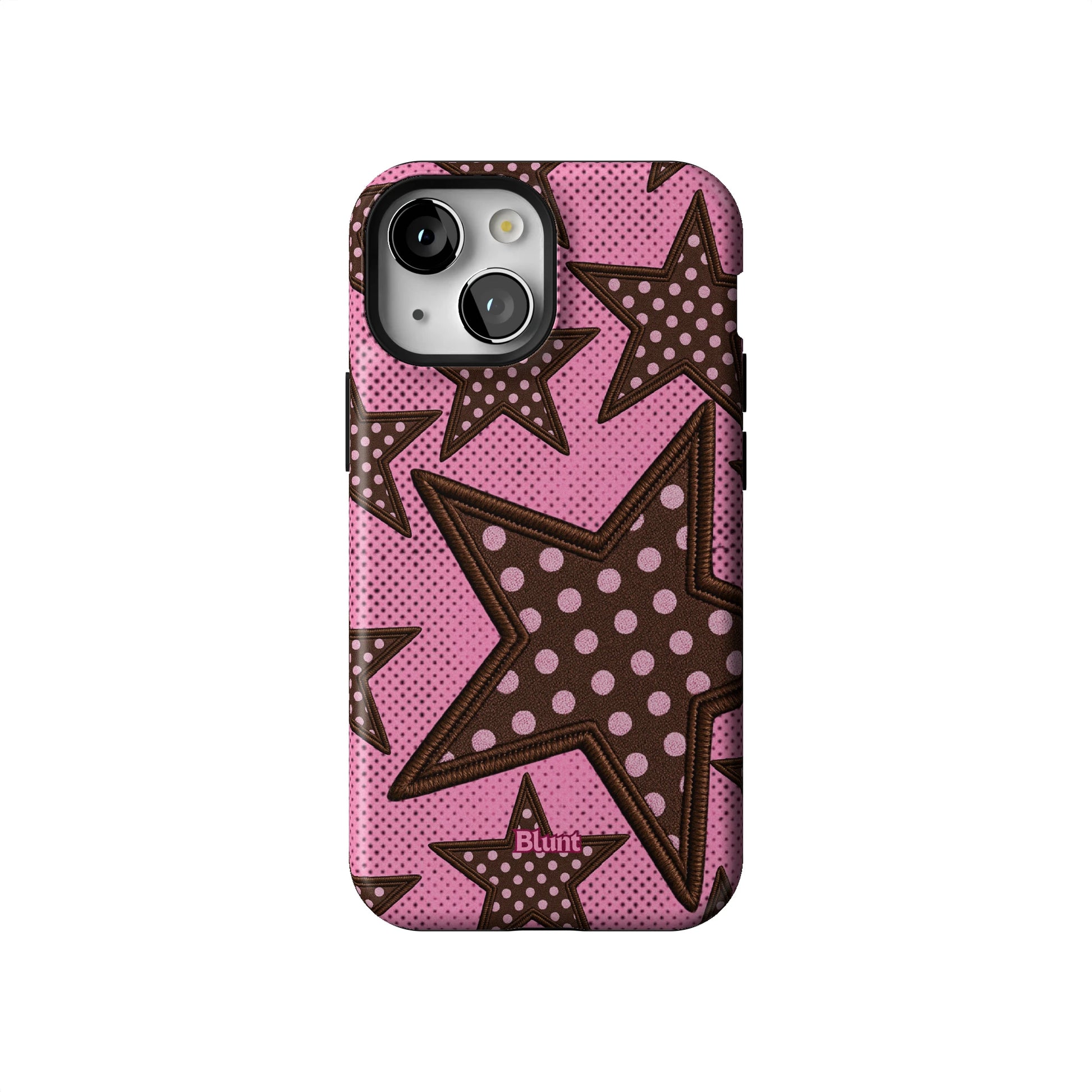 Pink Polka Star iPhone Case gallery - Iphone_13_Mini_Air_Plus_1