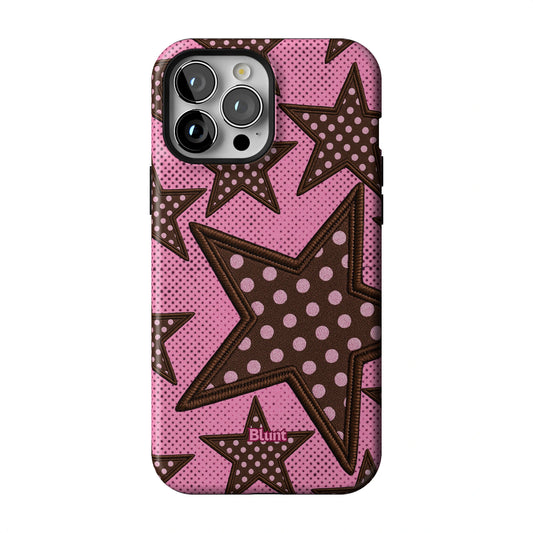 Pink Polka Star iPhone Case gallery - Iphone_13_Pro_Max_1