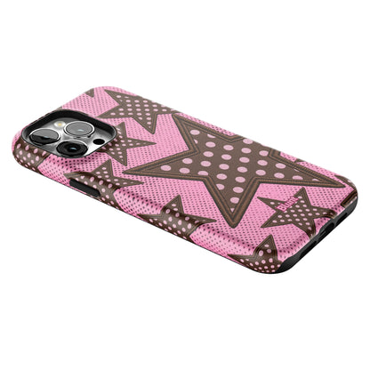 Pink Polka Star iPhone Case gallery - Iphone_13_Pro_Max_2