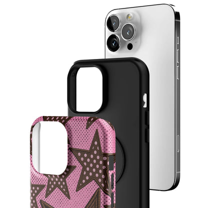 Pink Polka Star iPhone Case gallery - Iphone_13_Pro_Max_3