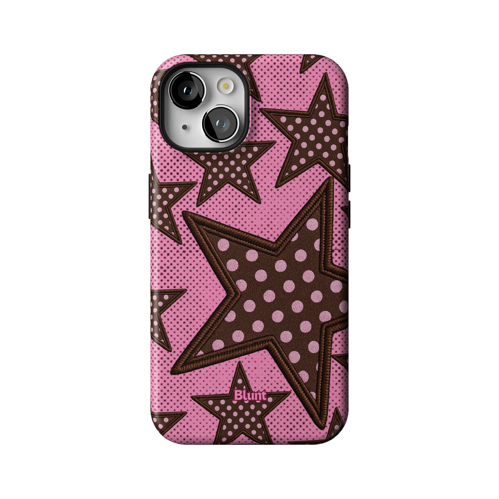 Pink Polka Star iPhone Case gallery - Iphone_14_Iphone_1