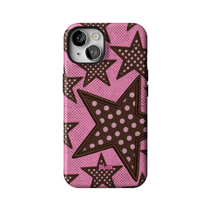 Pink Polka Star iPhone Case gallery - Iphone_14_Iphone_1