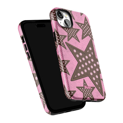 Pink Polka Star iPhone Case gallery - Iphone_14_Mini_Air_Plus_6