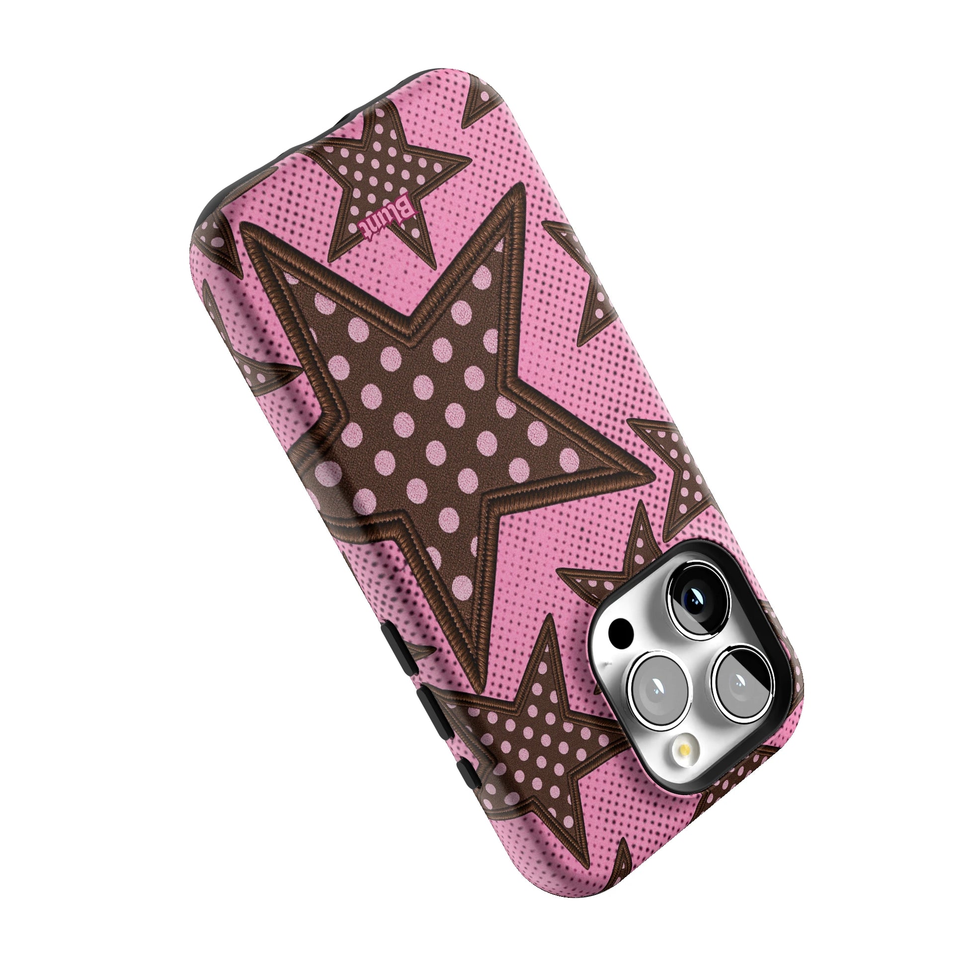 Pink Polka Star iPhone Case gallery - Iphone_15_Pro_5
