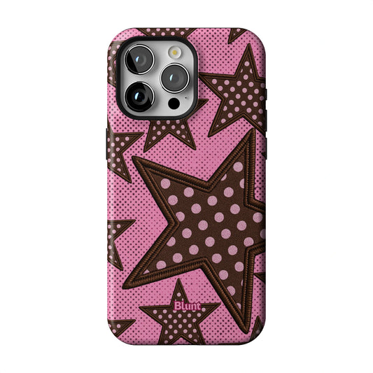 Pink Polka Star iPhone Case gallery - Iphone_15_Pro_Max_1