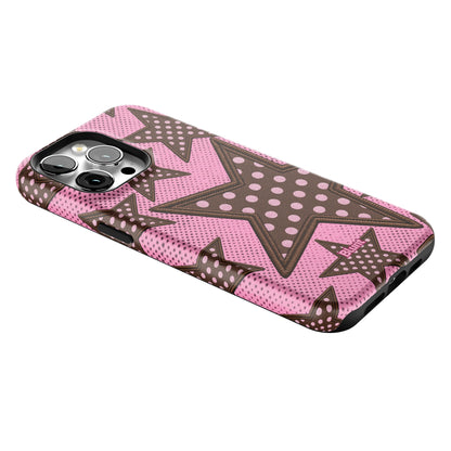 Pink Polka Star iPhone Case gallery - Iphone_15_Pro_Max_2