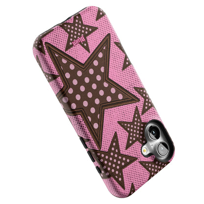 Pink Polka Star iPhone Case gallery - Iphone_16_Mini_Air_Plus_5
