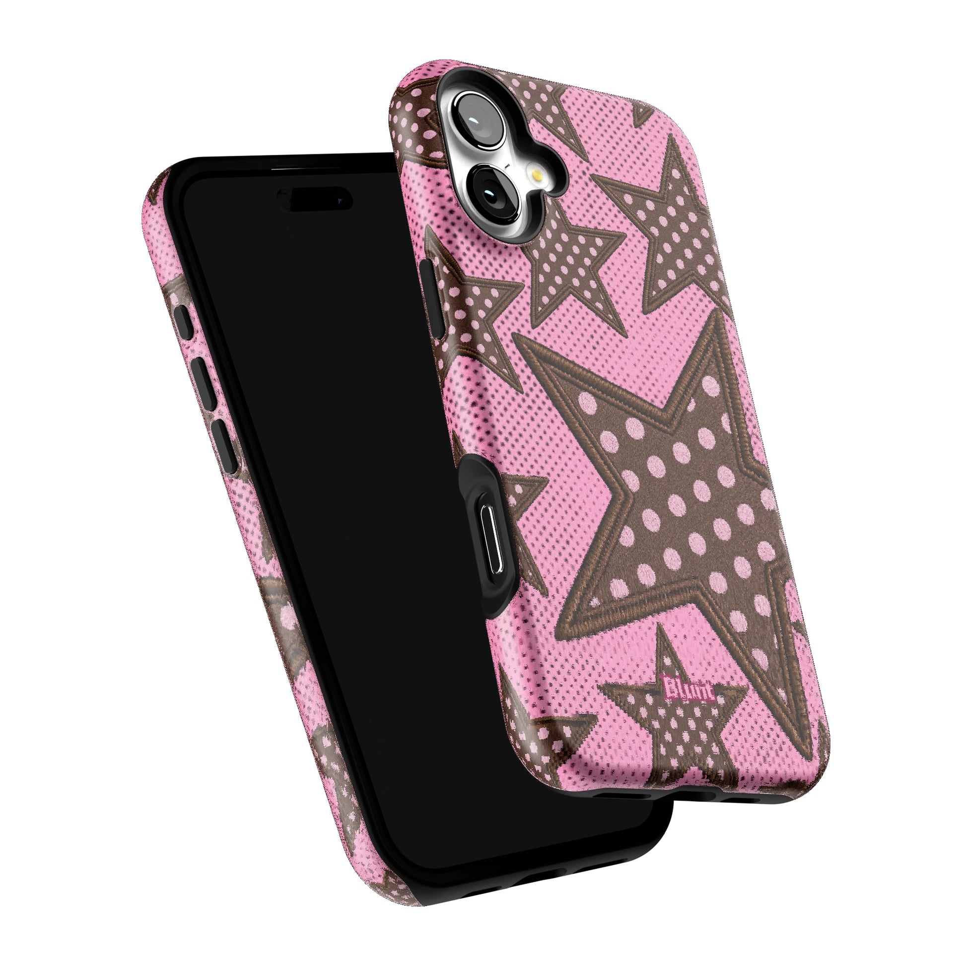 Pink Polka Star iPhone Case gallery - Iphone_16_Mini_Air_Plus_6