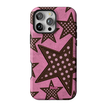 Pink Polka Star iPhone Case gallery - Iphone_16_Pro_Max_1
