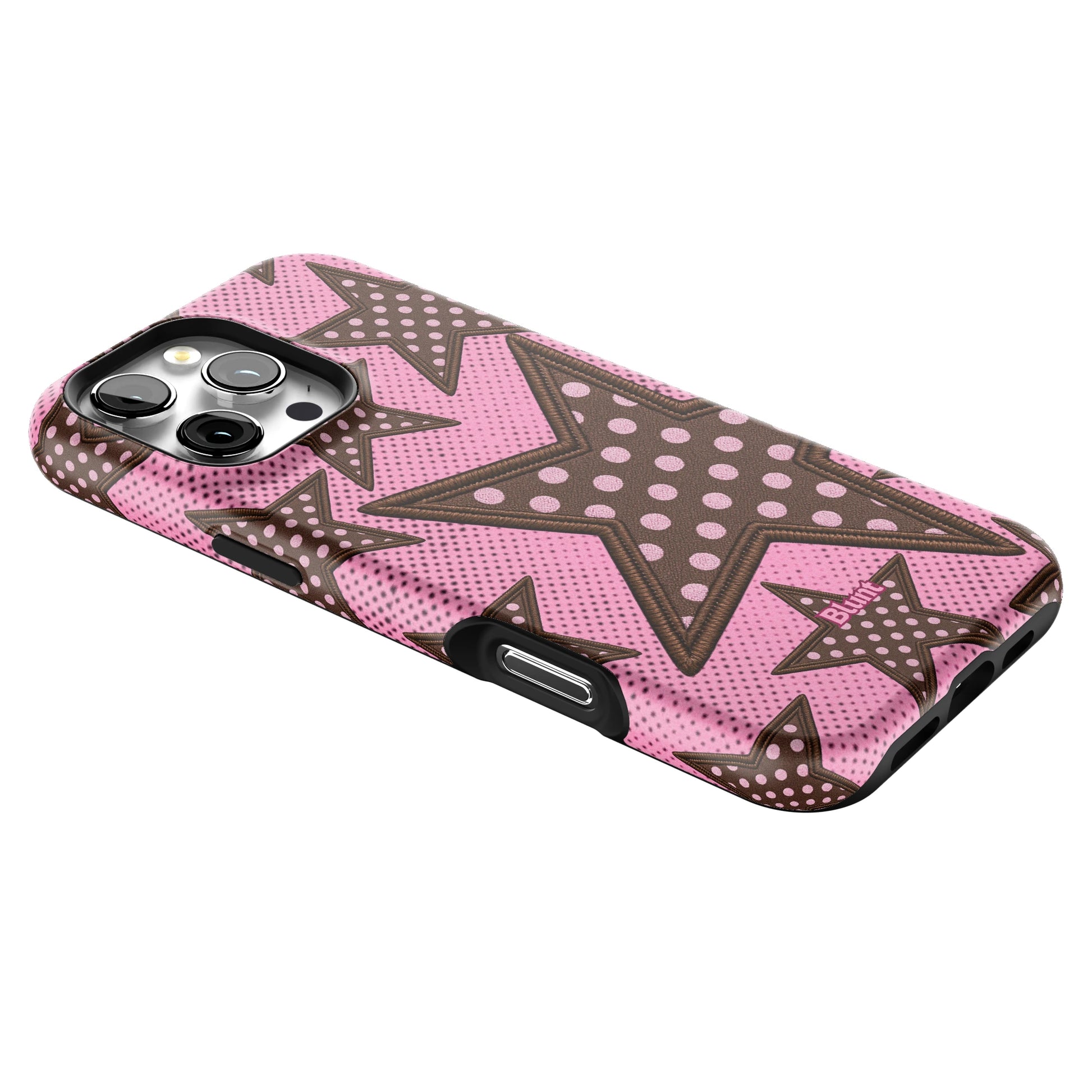 Pink Polka Star iPhone Case gallery - Iphone_16_Pro_Max_2