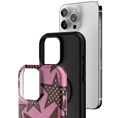 Pink Polka Star iPhone Case gallery - Iphone_16_Pro_Max_3