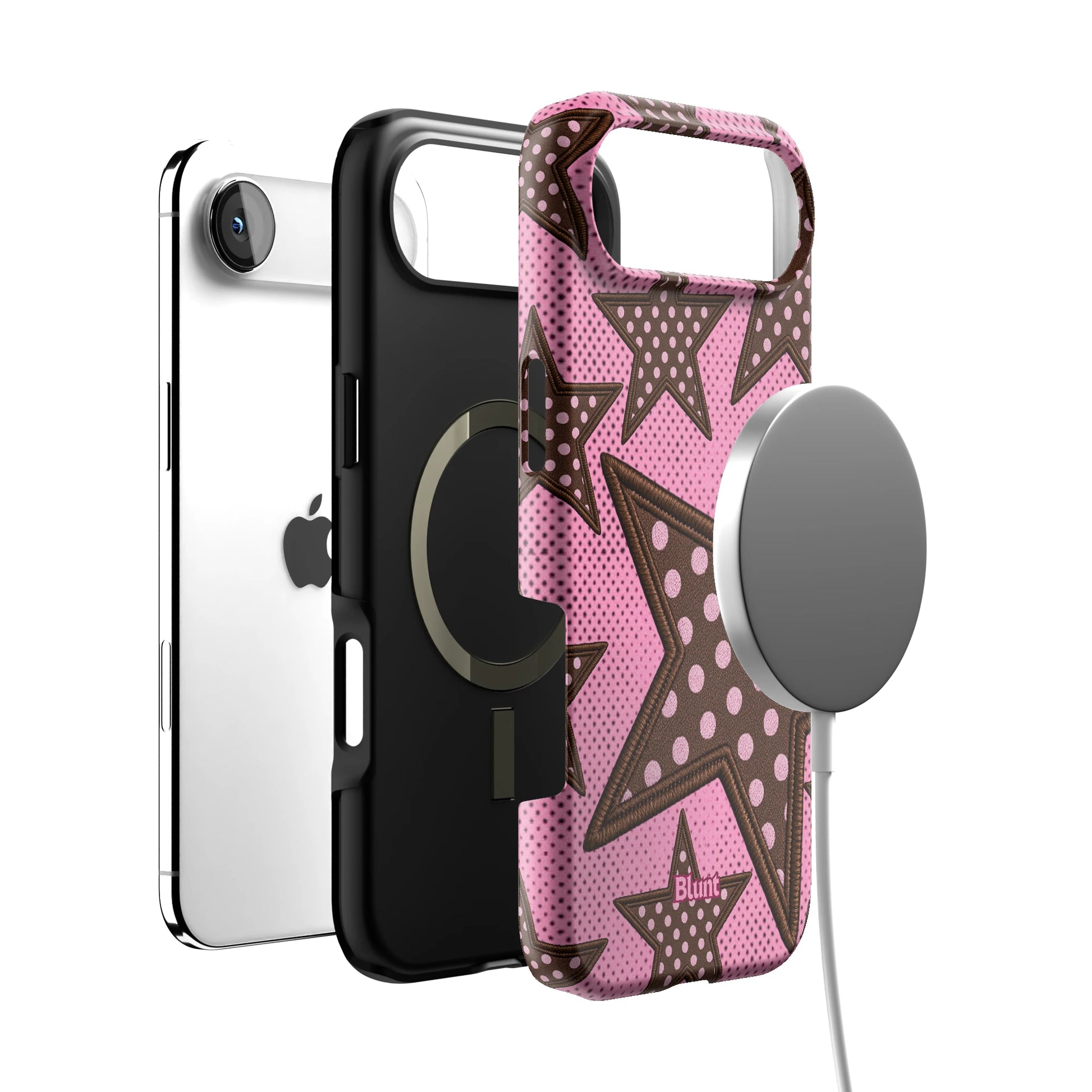 Pink Polka Star iPhone Case gallery - Iphone_17_Air_4