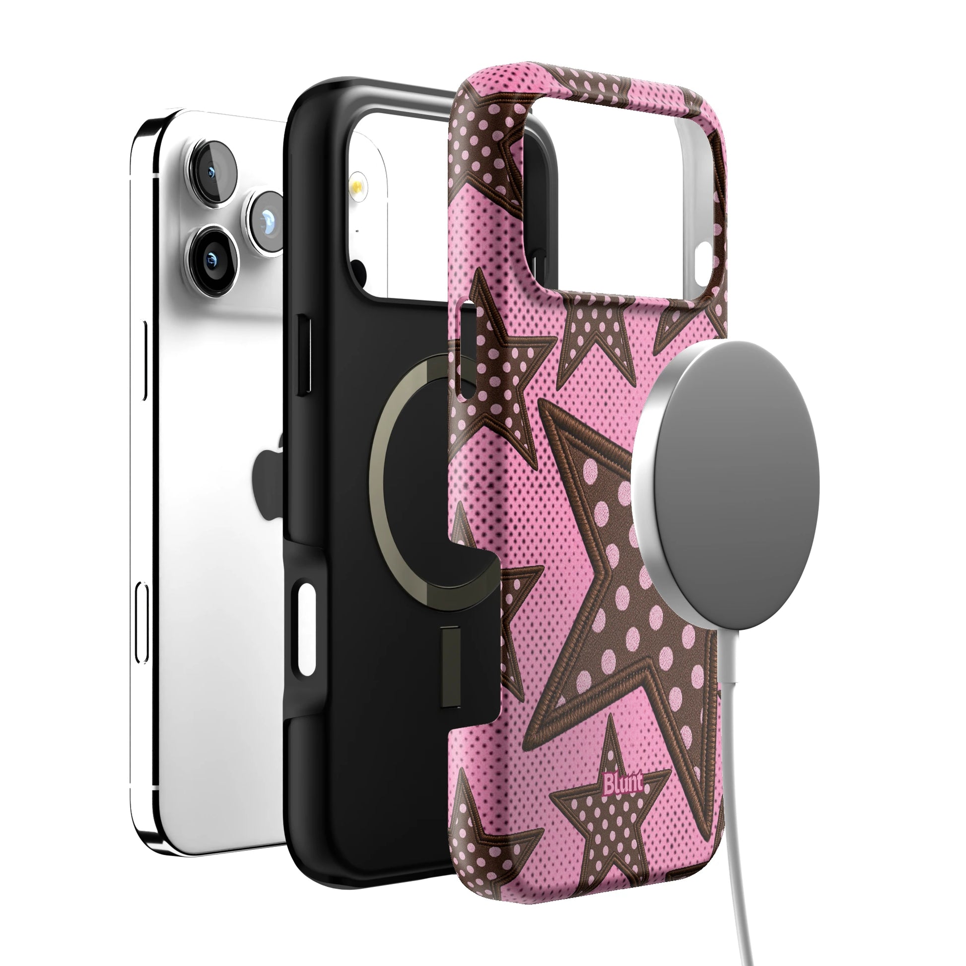 Pink Polka Star iPhone Case gallery - Iphone_17_Pro_Max_4