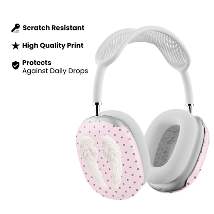 Pink Polka Wing AirPod Max Case - Blunt Cases