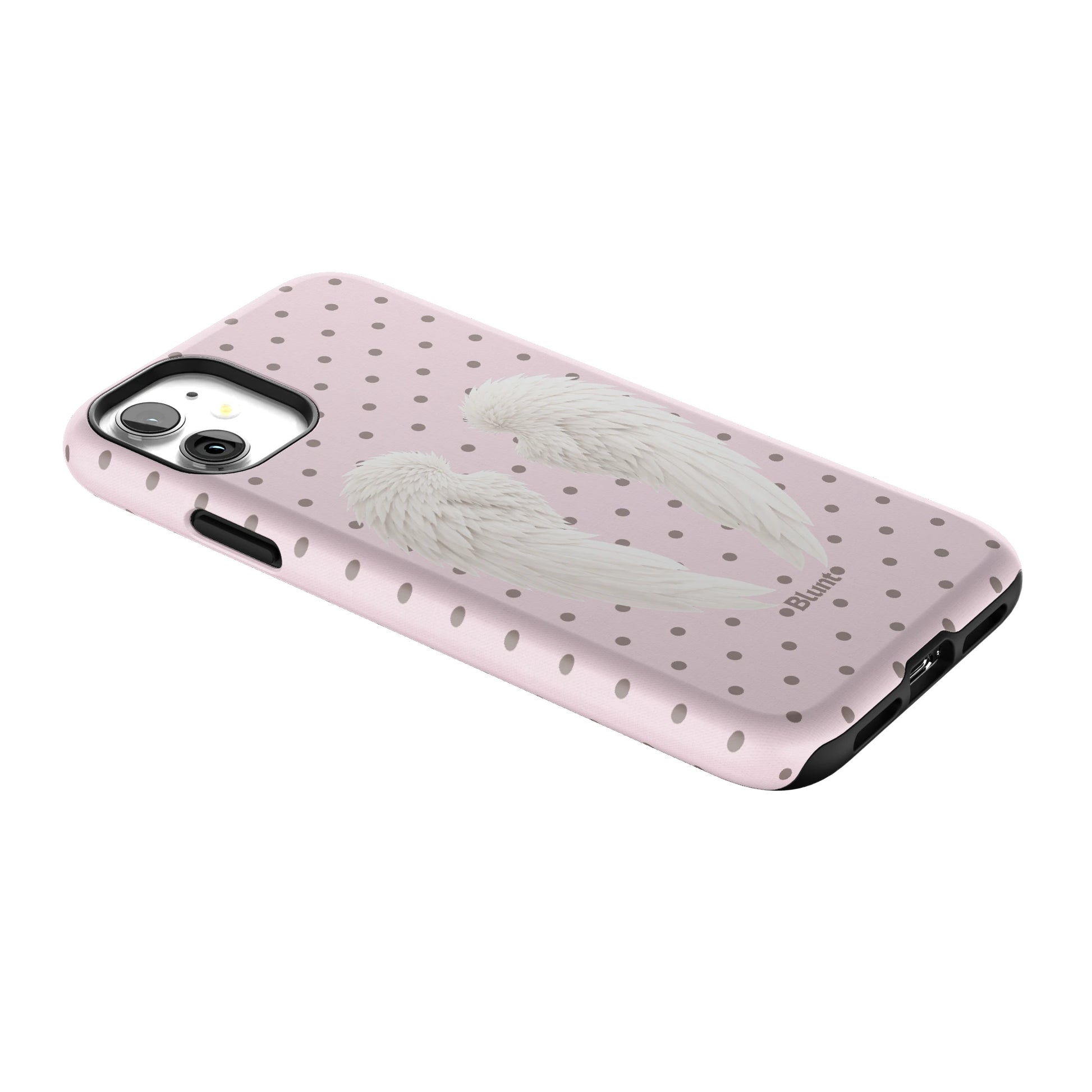 Pink Polka Wing iPhone Case gallery - Iphone_11_Iphone_2