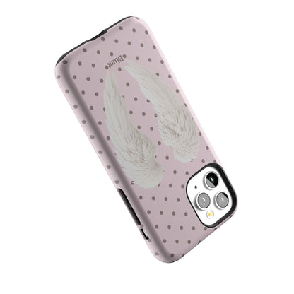 Pink Polka Wing iPhone Case gallery - Iphone_11_Pro_5