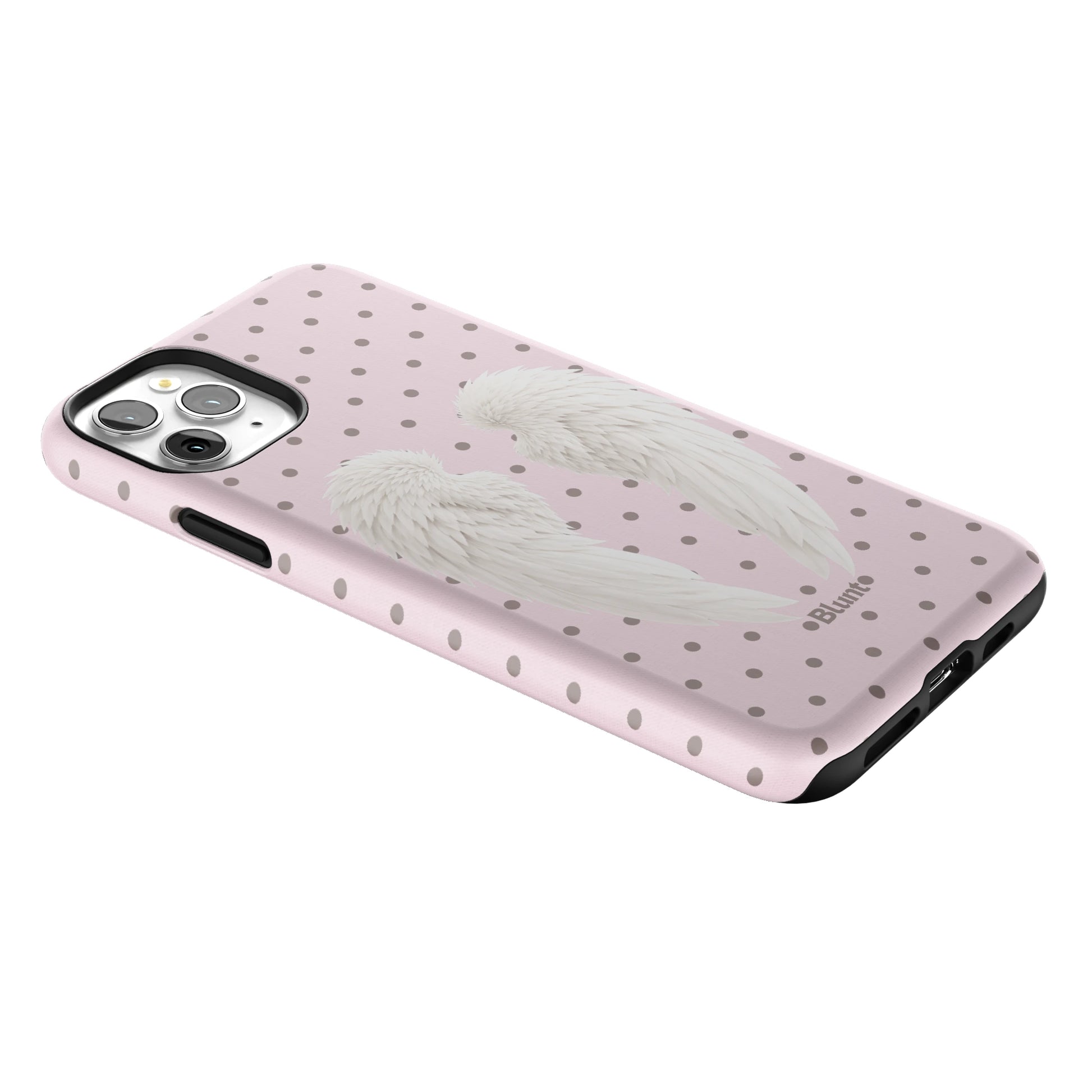 Pink Polka Wing iPhone Case gallery - Iphone_11_Pro_Max_2