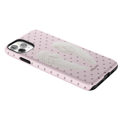 Pink Polka Wing iPhone Case gallery - Iphone_11_Pro_Max_2