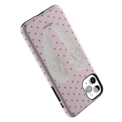 Pink Polka Wing iPhone Case gallery - Iphone_11_Pro_Max_5