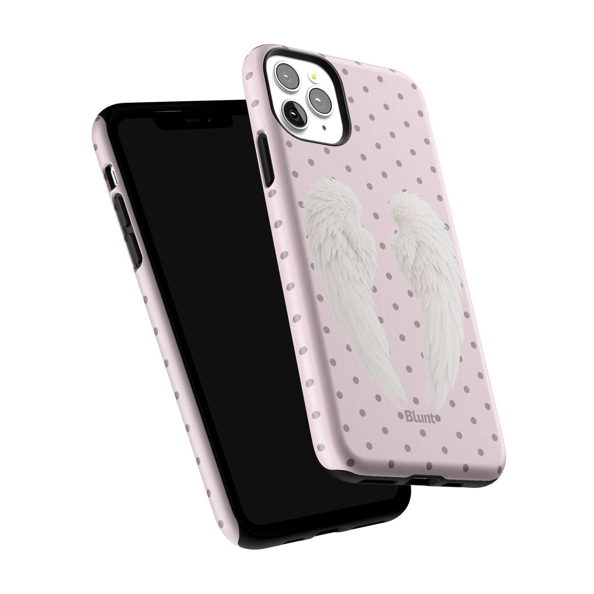 Pink Polka Wing iPhone Case gallery - Iphone_11_Pro_Max_6