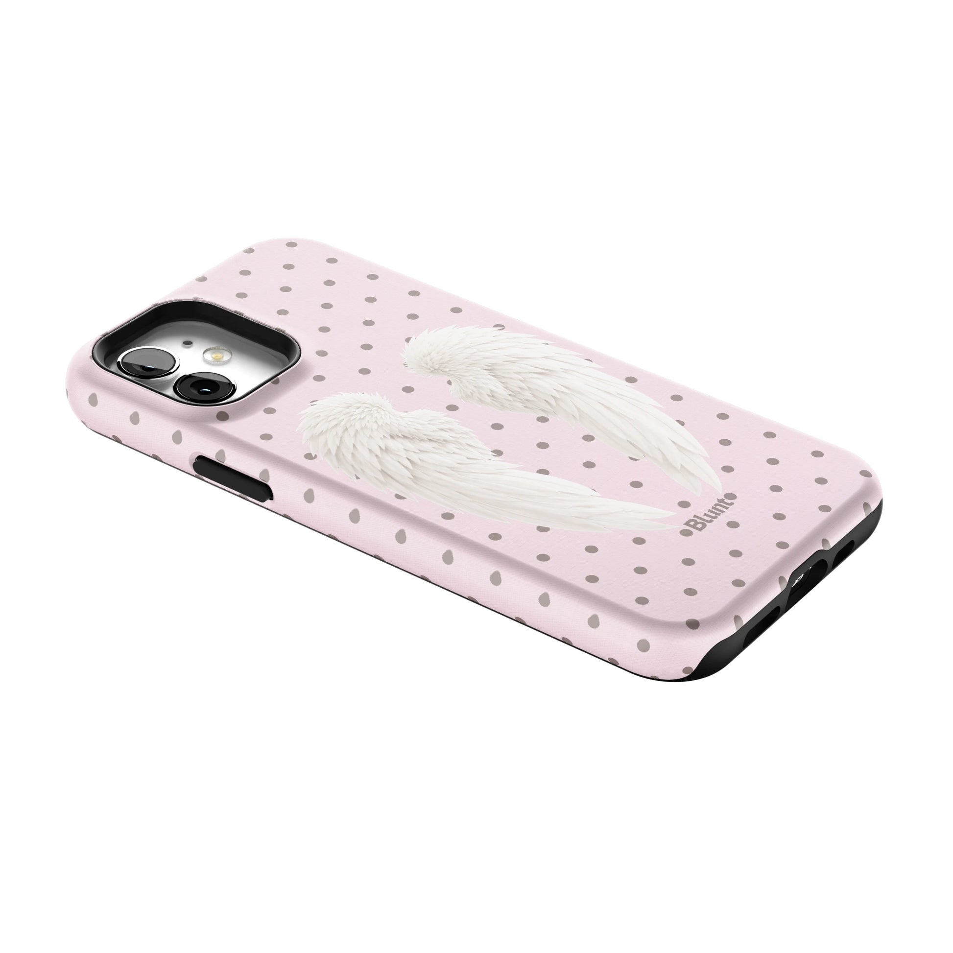 Pink Polka Wing iPhone Case gallery - Iphone_12_Iphone_2