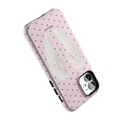 Pink Polka Wing iPhone Case gallery - Iphone_12_Iphone_5