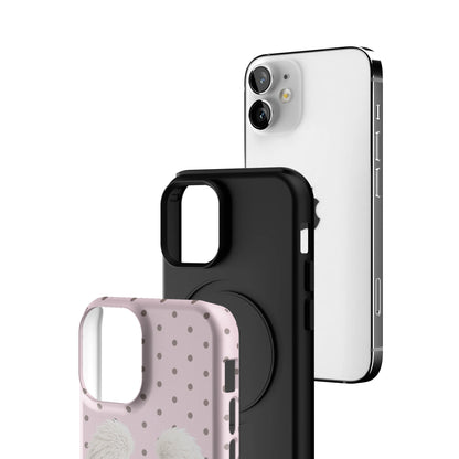 Pink Polka Wing iPhone Case gallery - Iphone_12_Mini_Air_Plus_3