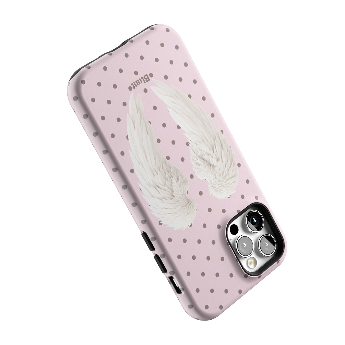 Pink Polka Wing iPhone Case gallery - Iphone_12_Pro_5