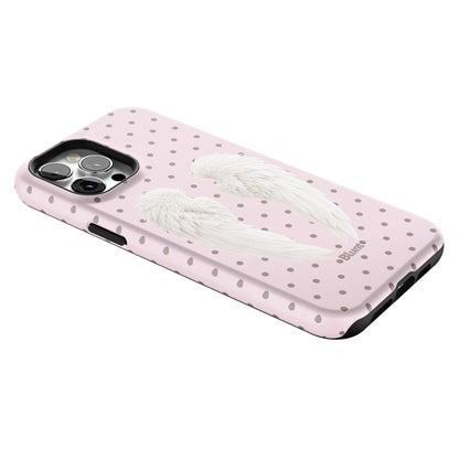 Pink Polka Wing iPhone Case gallery - Iphone_12_Pro_Max_2
