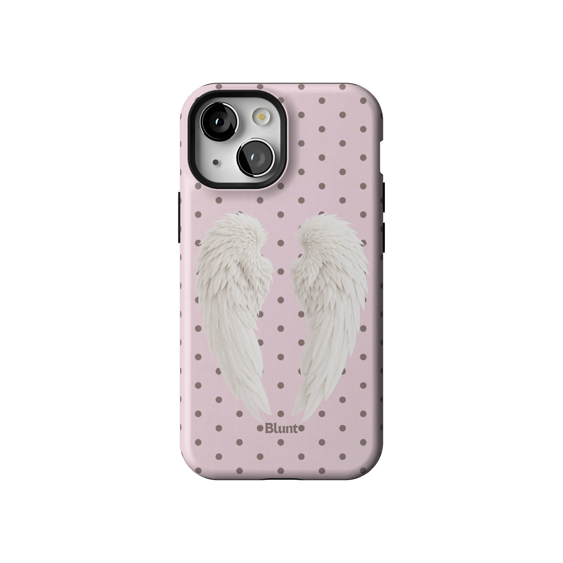 Pink Polka Wing iPhone Case gallery - Iphone_13_Mini_Air_Plus_1